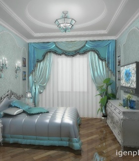 Интерьер гостевой комнаты в Классическом стиле автор Елена Сапко (Москва) В интерьере использован люстра